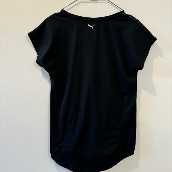 Puma Dolman Sleeve T-Shirt Top / Black / Small - Picture 5 of 7